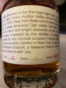 Hudson Baby Bourbon Back label - Fadandel.dk