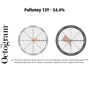 Pulteney 13Y 54,4% Octogram - Fadandel.dk