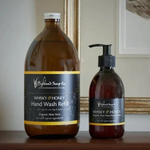 Whisky & Honey Hand Wash 300ml and 1L Refill - Fadandel.dk