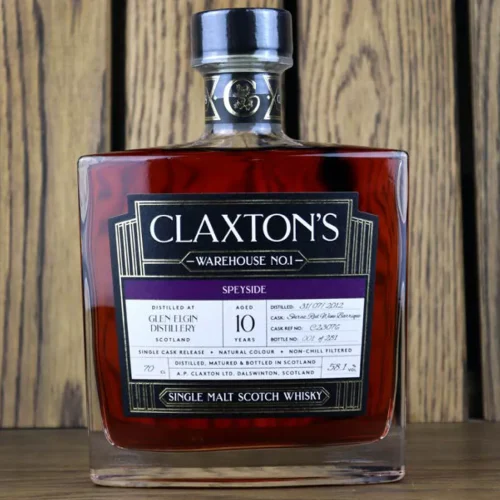 Glen Elgin 10Y (Australian Shiraz Red Wine Barrique) 58.1% Claxton's WH No 1 BG - Fadandel.dk