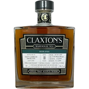 Glen Garioch 11Y (Moscatel Barrique) 56% Claxton's WH No 1 - bottle - Fadandel.dk