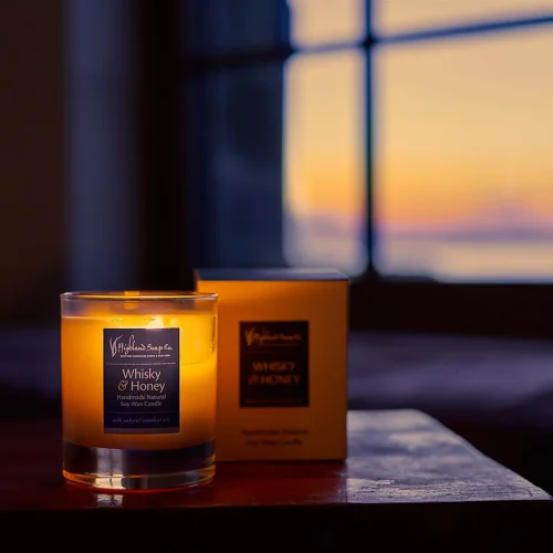 Whisky Honey Candle Evening - Fadandel.dk