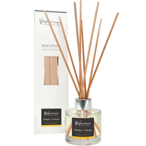 Whisky & Honey Reed Diffuser 120ml - Fadandel.dk