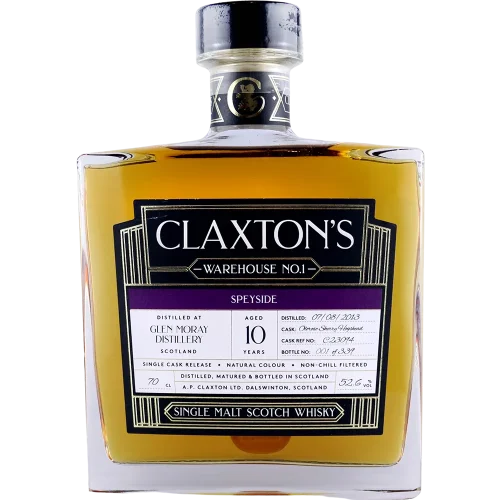Glen Moray 10Y 52.6% (Claxton's WH No 1) - Fadandel.dk