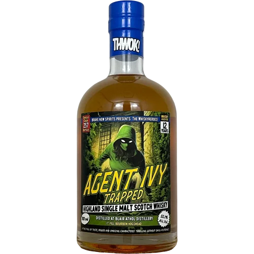Agent Ivy Trapped 12Y (1st Fill Bourbon Hogshead) 55.1% WhiskyHeroes R. 1 - Fadandel.dk