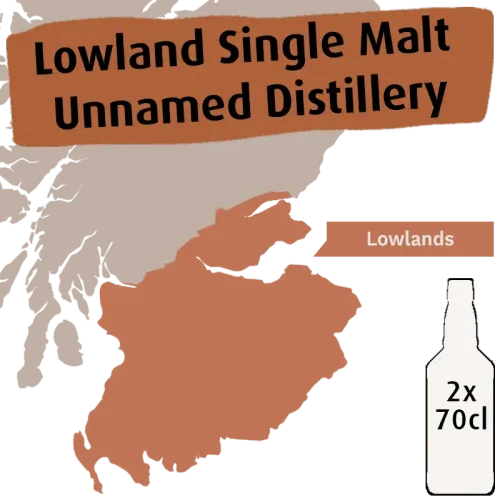 Lowland Single Malt 2nd Fill Oloroso Sherry Hogshead 2x70cl - Fadandel.dk