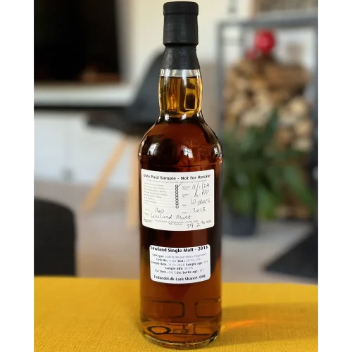 Lowland Single Malt Oloroso Sherry Hogshead Sample 11-01-2024 59.2% - Fadandel.dk